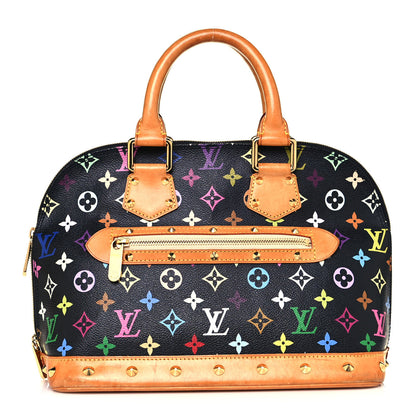 Louis Vuitton Monogram Multicolor Alma Black 1 of 15