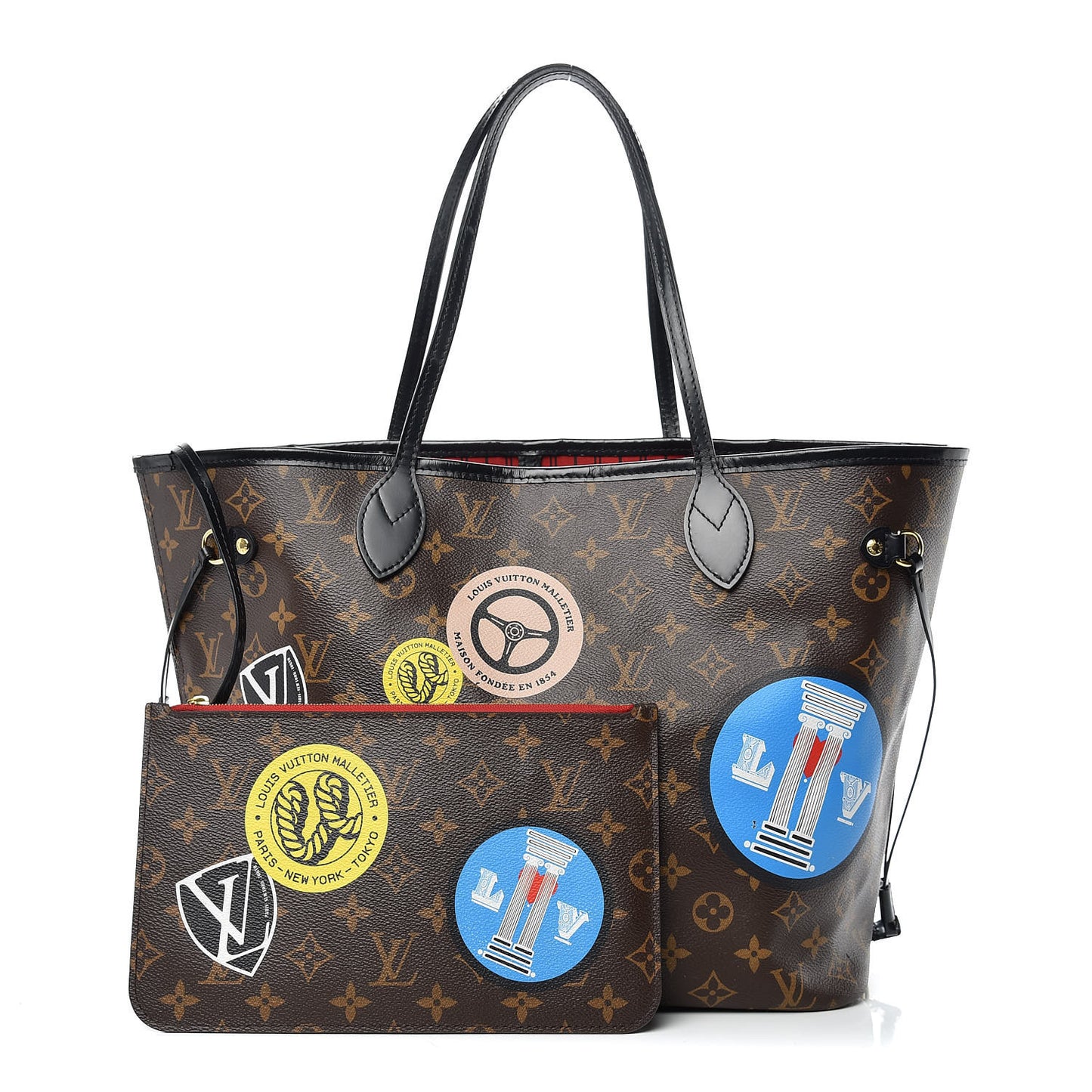 Monogram World Tour Neverfull MM