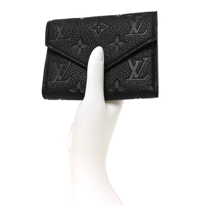 Louis Vuitton Empreinte Victorine Wallet Black 2 of 7
