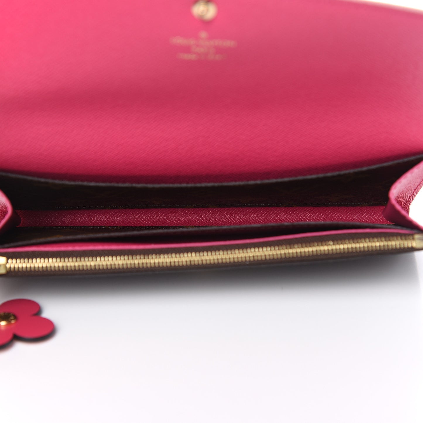Monogram Bloom Flower Emilie Wallet
