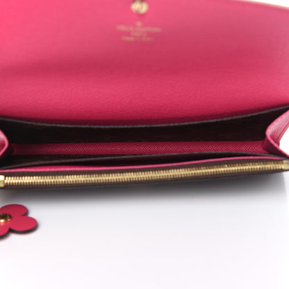 Louis Vuitton Monogram Bloom Flower Emilie Wallet 5 of 8
