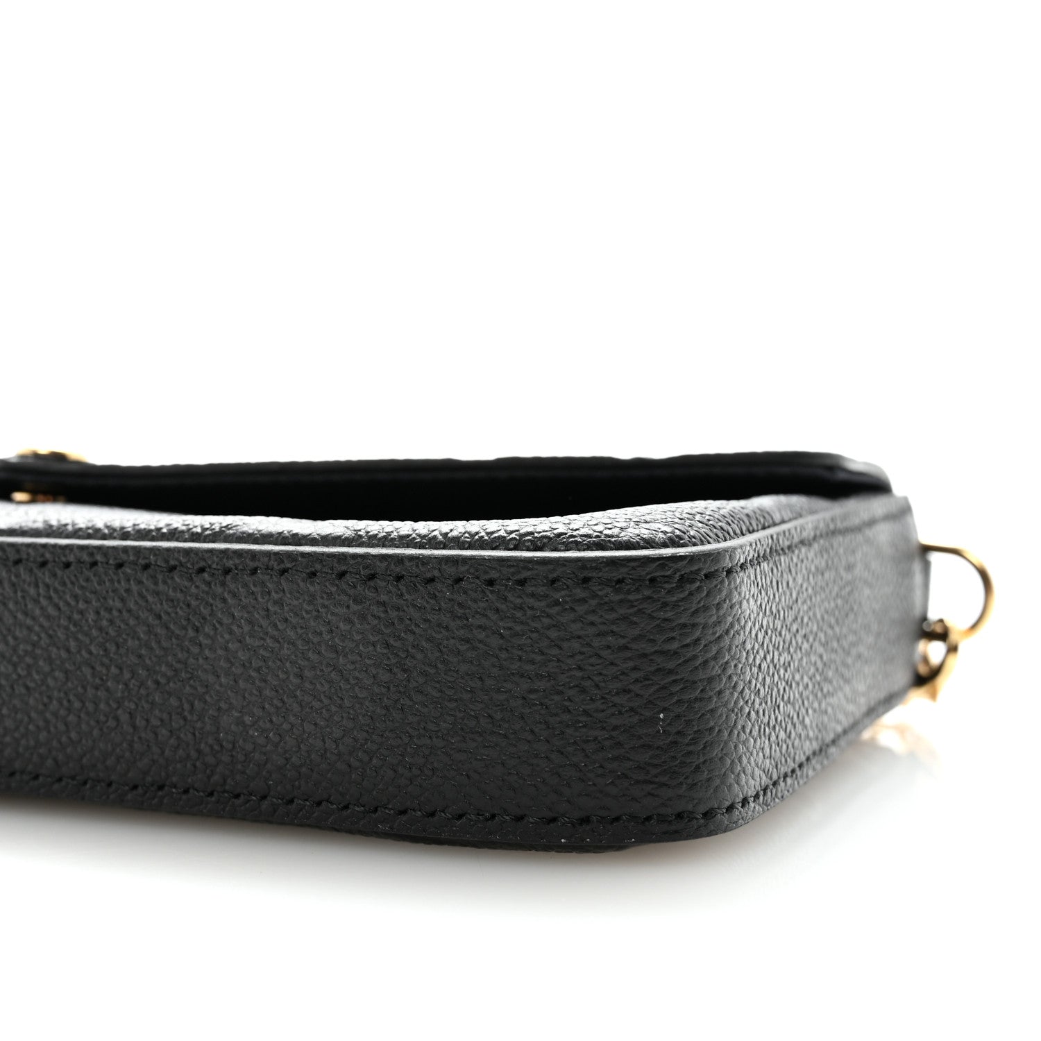 Louis Vuitton Empreinte Pochette Felicie Chain Wallet Black 9 of 10