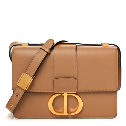 Christian Dior Smooth Calfskin 30 Montaigne Flap Bag Brown 1 of 10