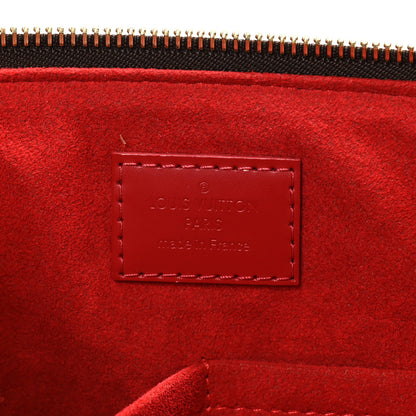 Louis Vuitton Damier Ebene Caissa Tote PM Cherry 6 of 10