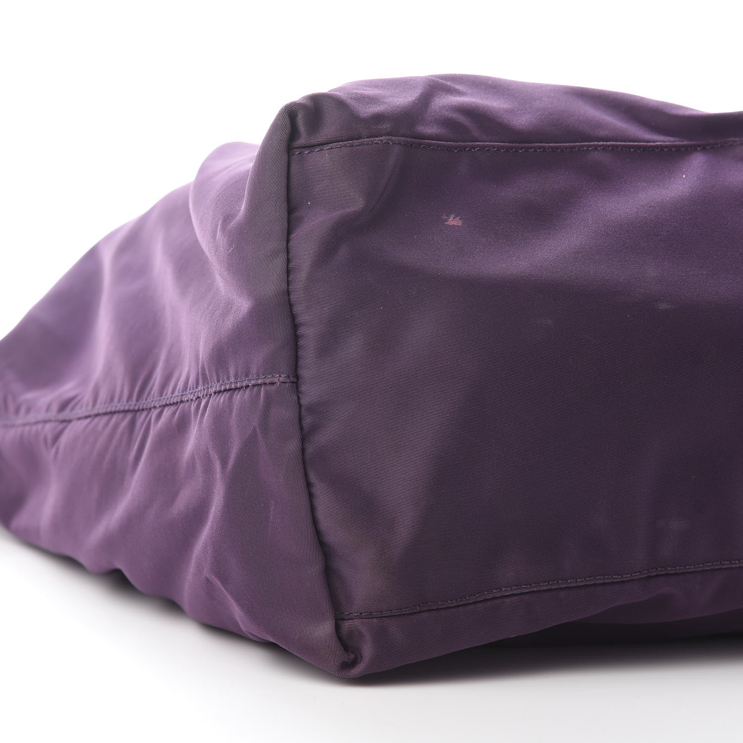 Prada Tessuto Nylon Jacquard Logo Tote Viola 6 of 9
