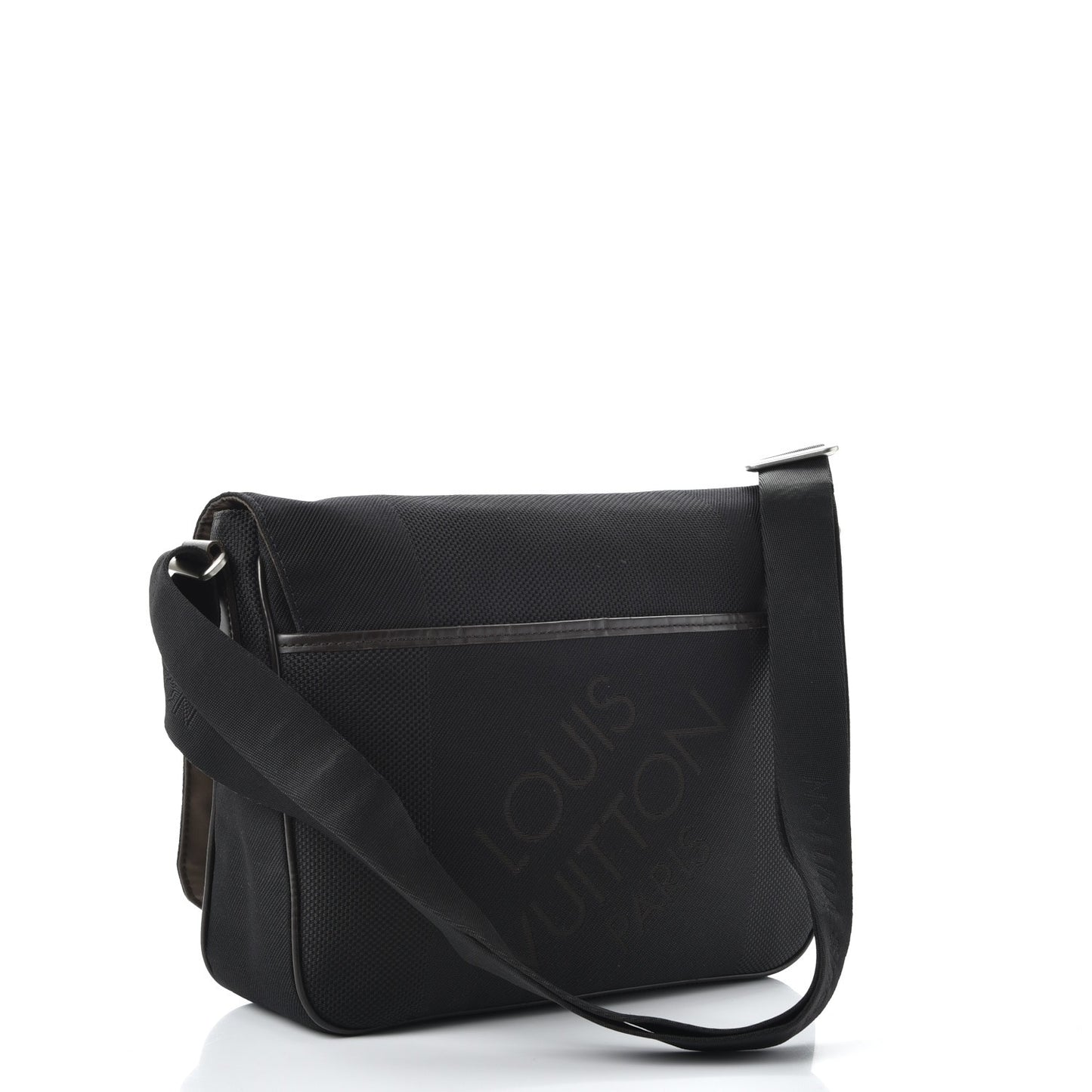 Damier Geant Petit Messenger Bag Black