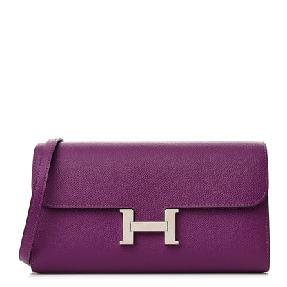 Hermes Epsom Constance Wallet To Go Anemone 1 of 13
