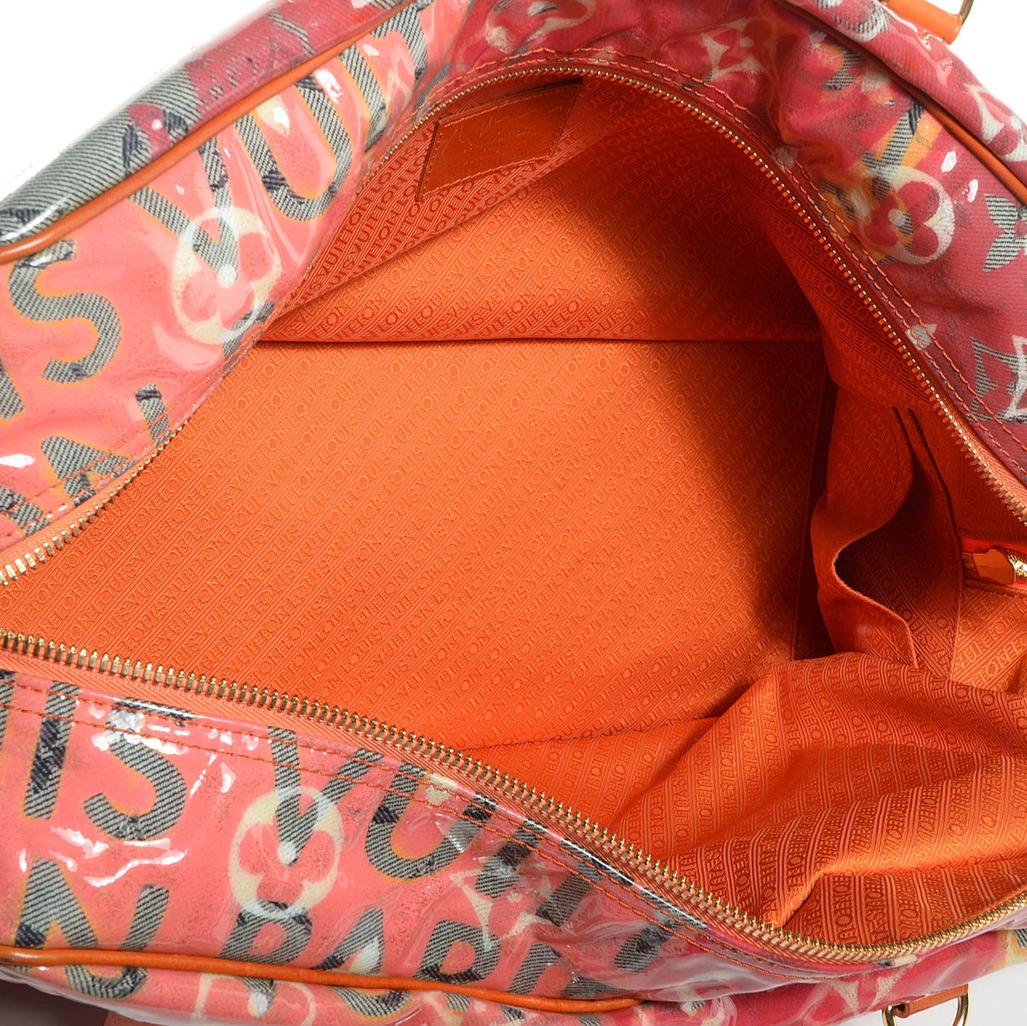Monogram Pulp Defile Weekender GM Rose