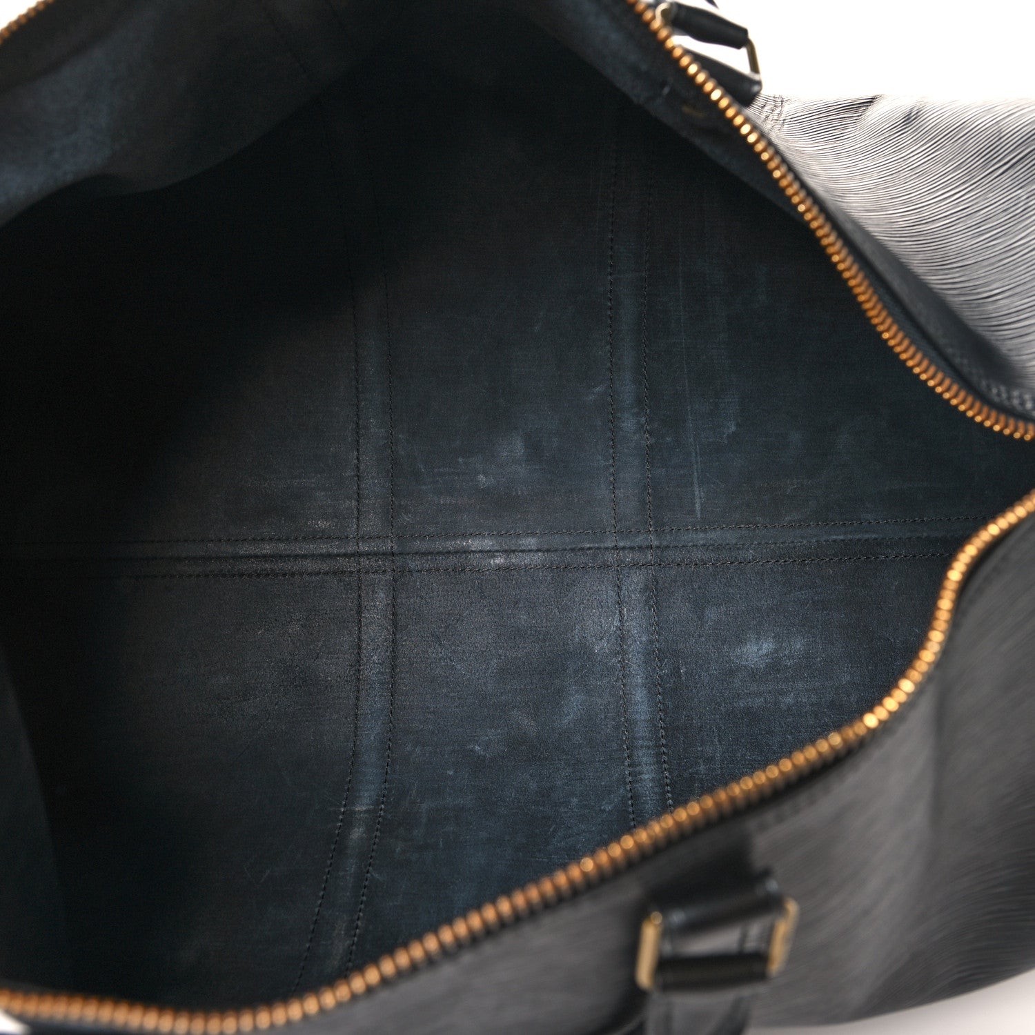 Louis Vuitton Epi Keepall 55 Black 4 of 11