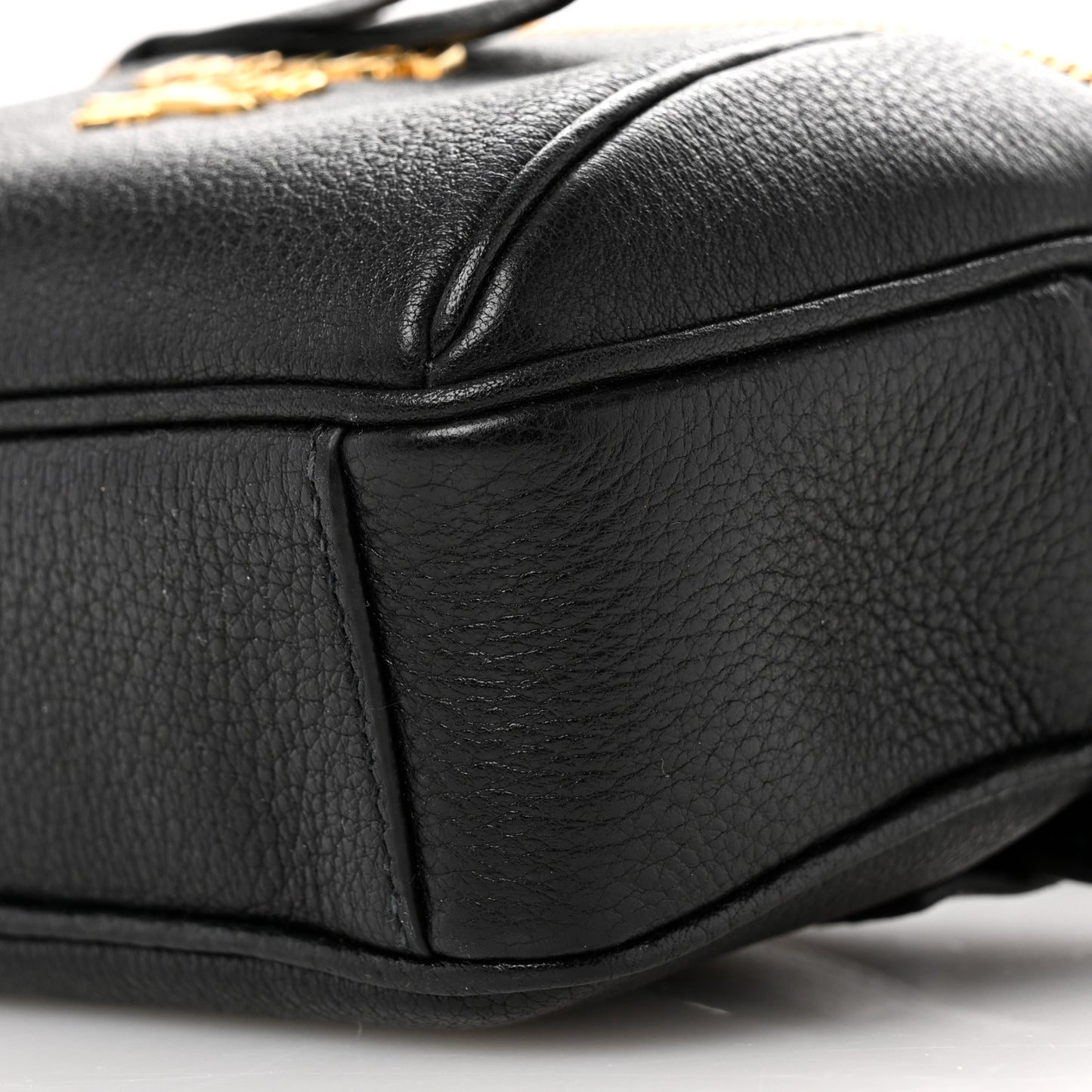 Vitello Daino Belt Bag Black
