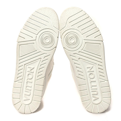 Louis Vuitton Calfskin Mens LV Trainer Sneakers 9.5 White 5 of 8