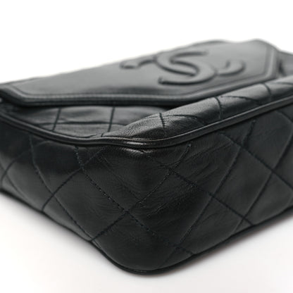 Chanel Lambskin Quilted Tassel Camera Case Black 10 of 11