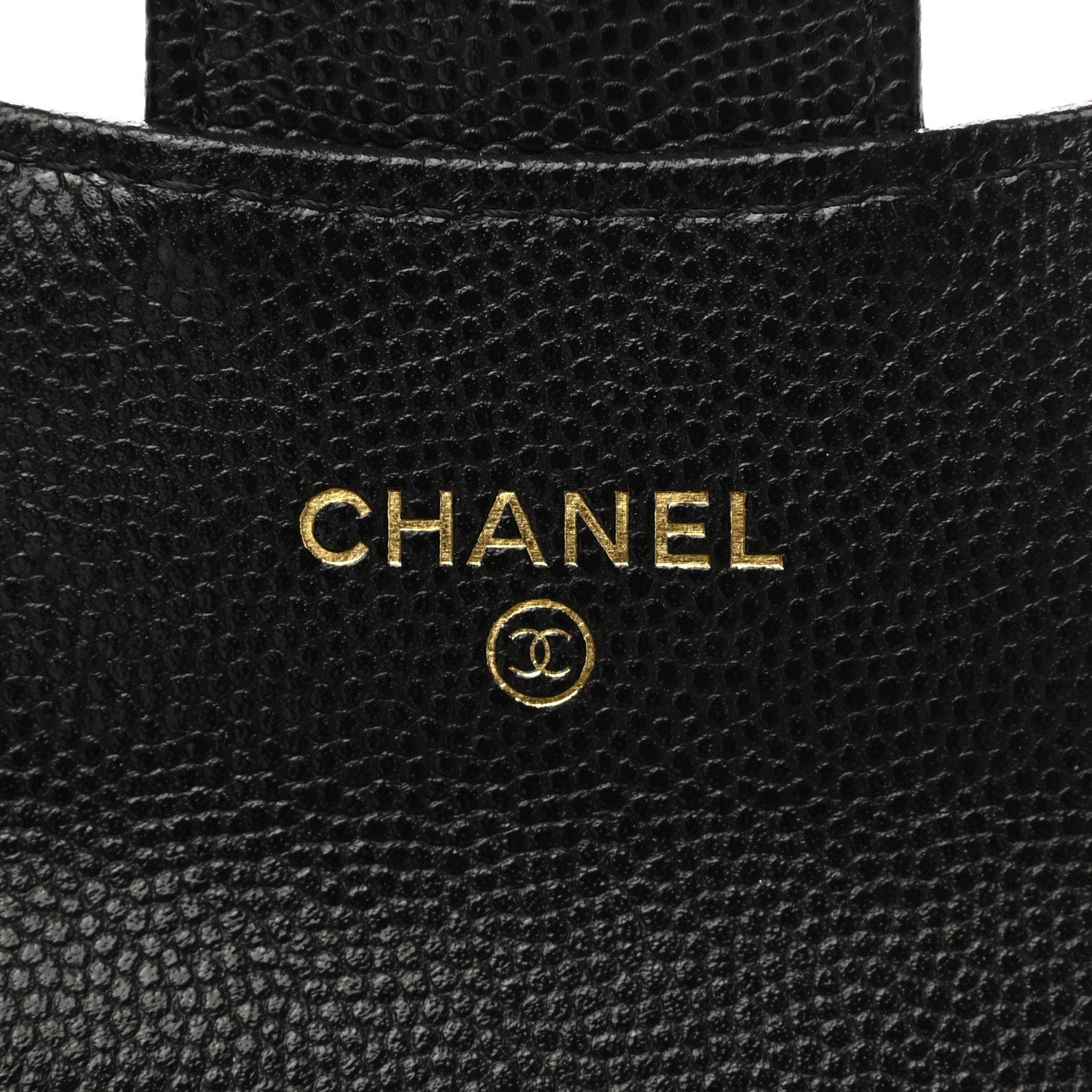 Chanel Caviar Quilted Flap Card Holder Chain Wristlet Black 5 of 8