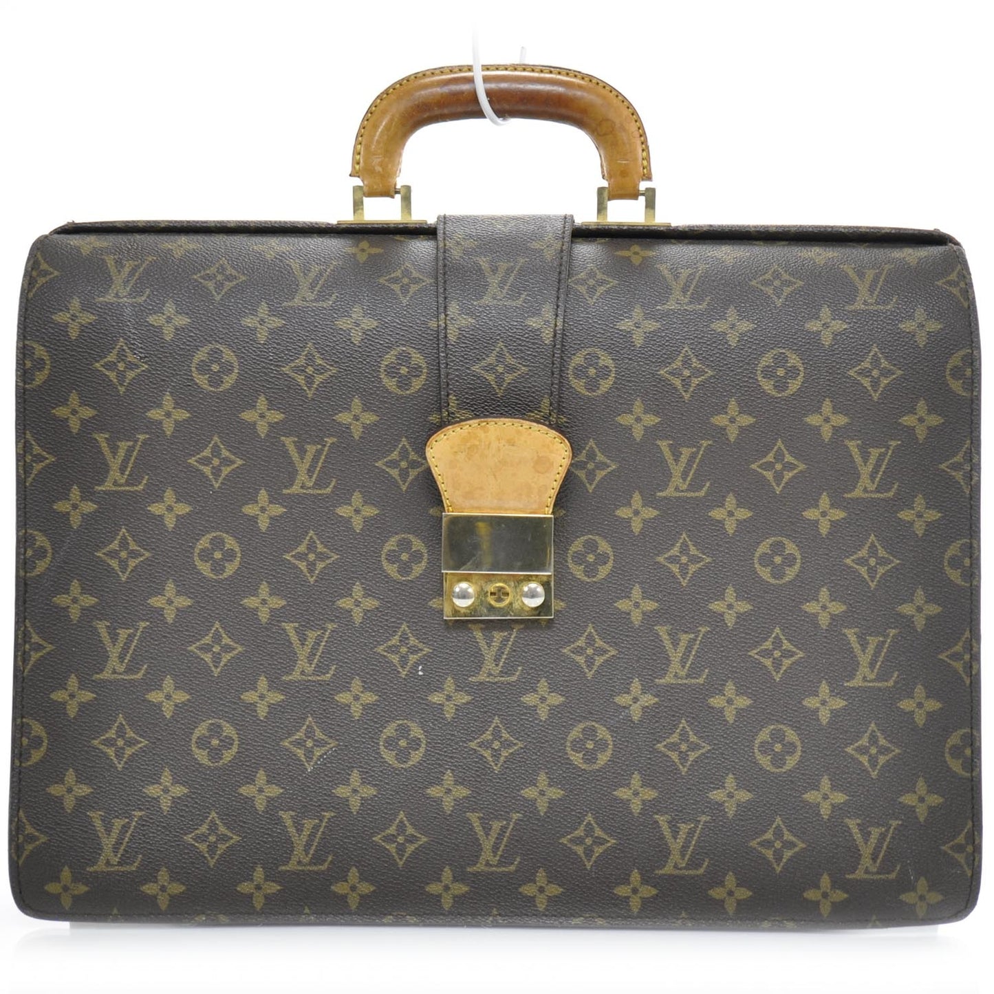 Monogram Serviette Fermoir Briefcase