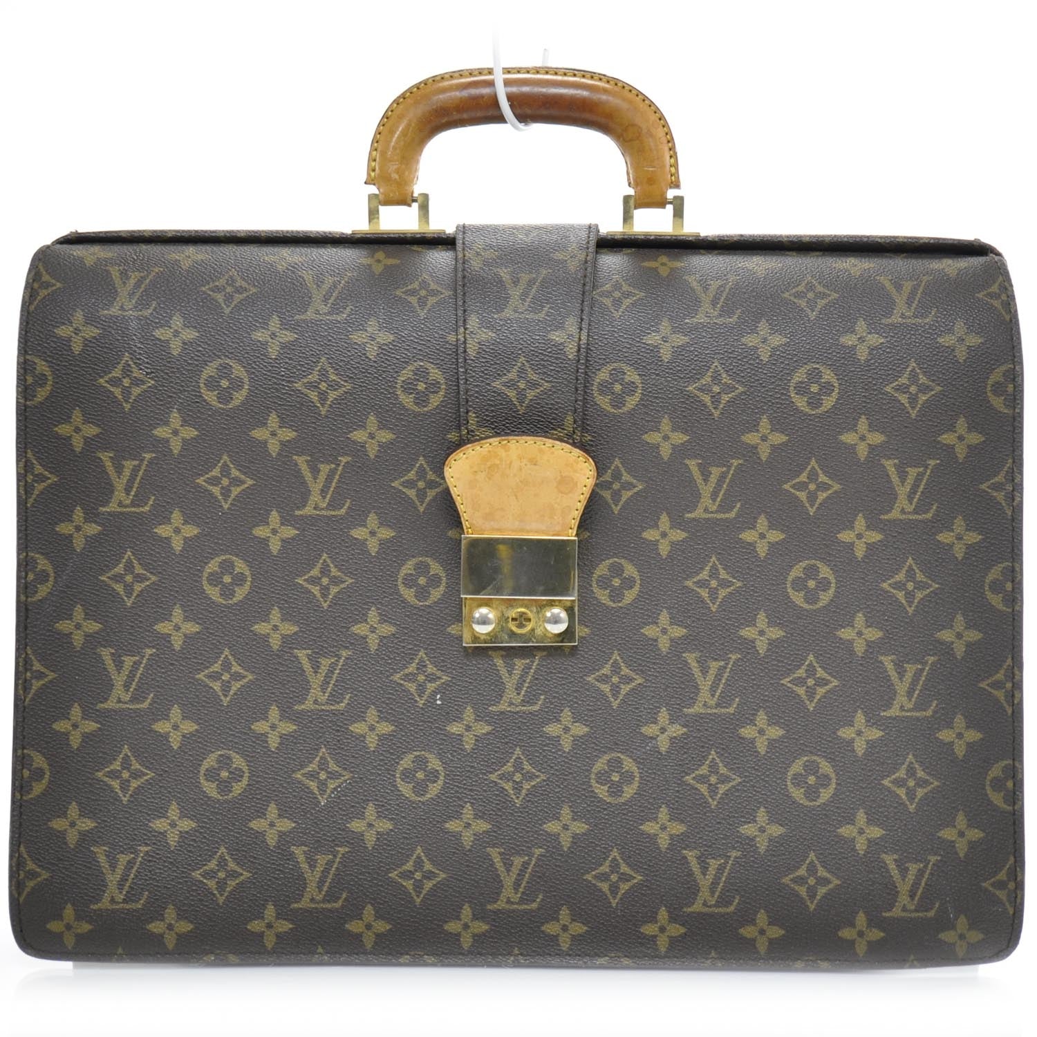 Louis Vuitton Monogram Serviette Fermoir Briefcase 1 of 9