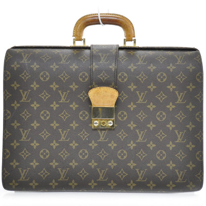 Louis Vuitton Monogram Serviette Fermoir Briefcase 1 of 9