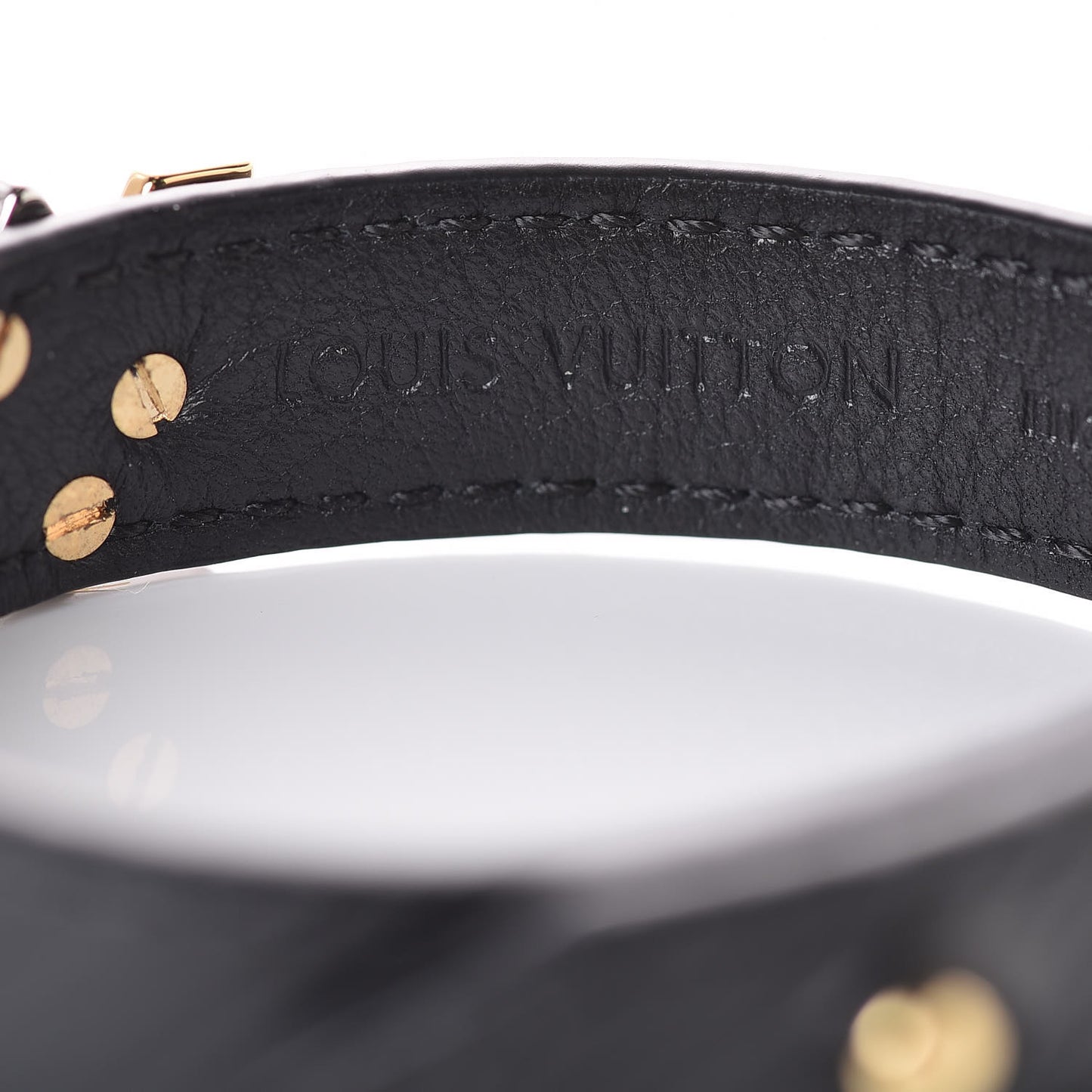 Epi Twist It Bracelet 17 Black