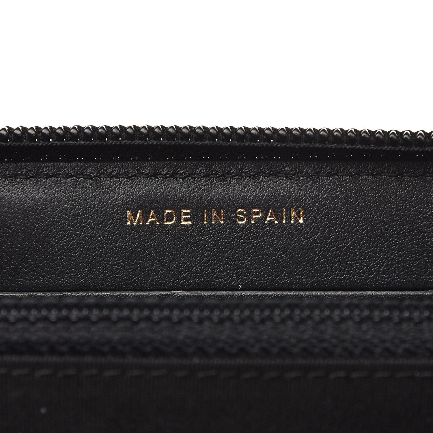 Chanel Caviar Quilted Boy Small Zip Around Wallet Black 8 of 9