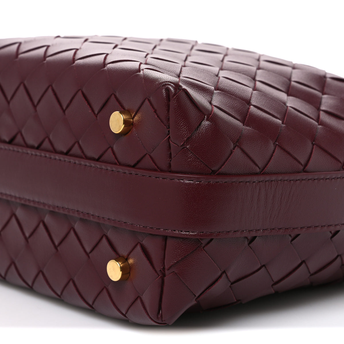 Calfskin Nappa Intrecciato Mini Wallace Barolo