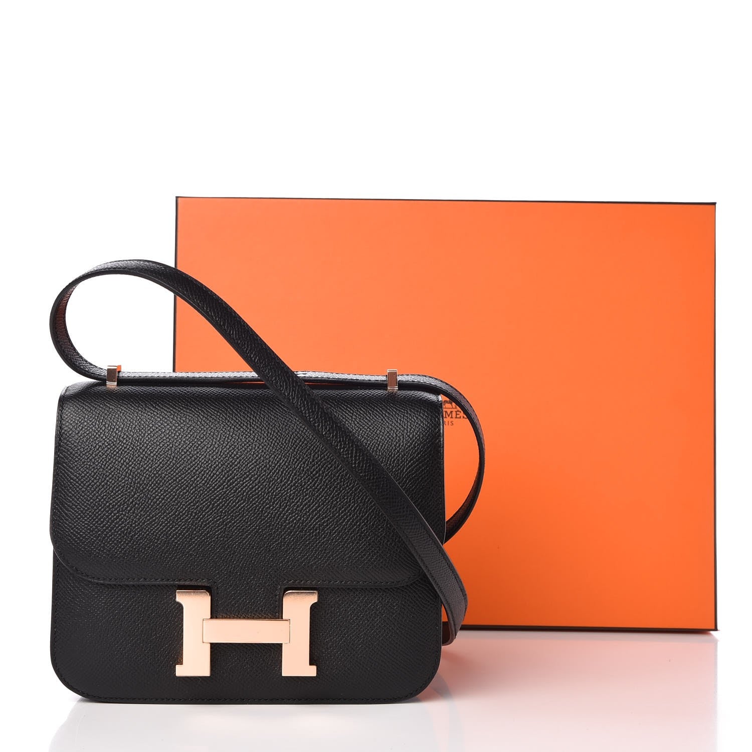 Hermes Epsom Constance 18 Black 17 of 17