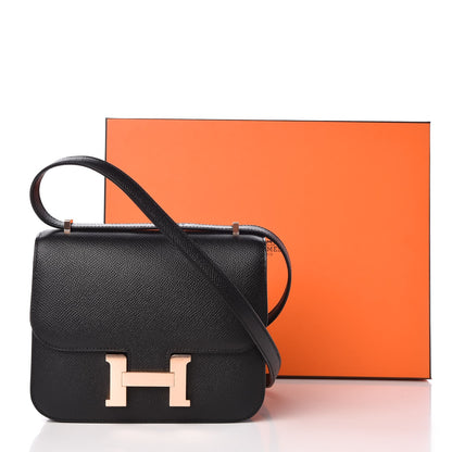 Hermes Epsom Constance 18 Black 17 of 17