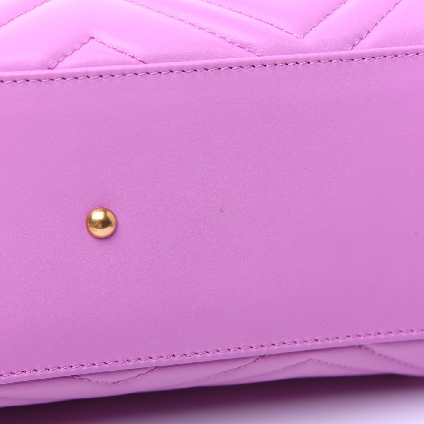 Calfskin Matelasse Small GG Marmont Tote Candy Mousse
