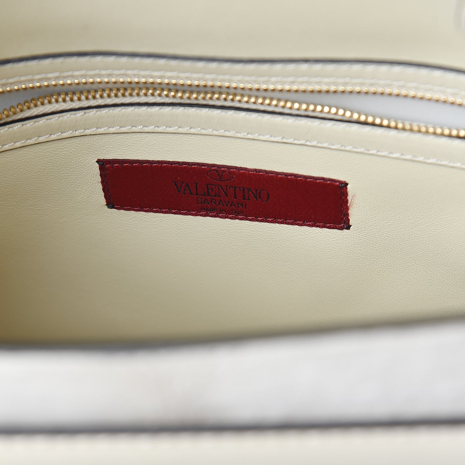 Valentino Garavani Calf Hair My Rockstud Frame Bag Light Ivory 5 of 8