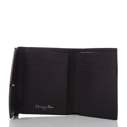 Christian Dior Bullcalf Diorissimo Medium Envelope Wallet True Red Burgundy 5 of 8
