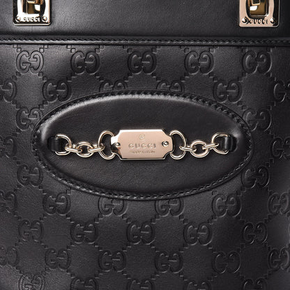 Gucci Guccissima Small Punch Tote Black 8 of 12