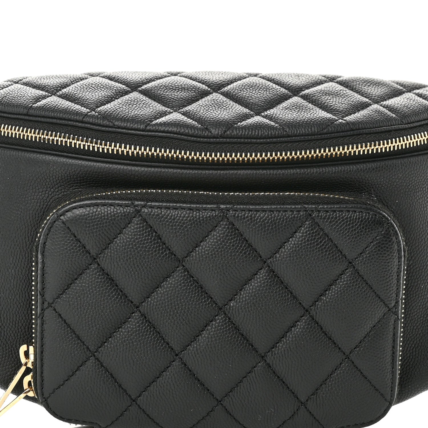 Chanel Caviar Quilted Business Affinity Waist Belt Bag Black 8 of 11