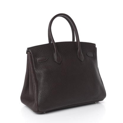 Hermes Fjord Birkin 30 Chocolate 3 of 12
