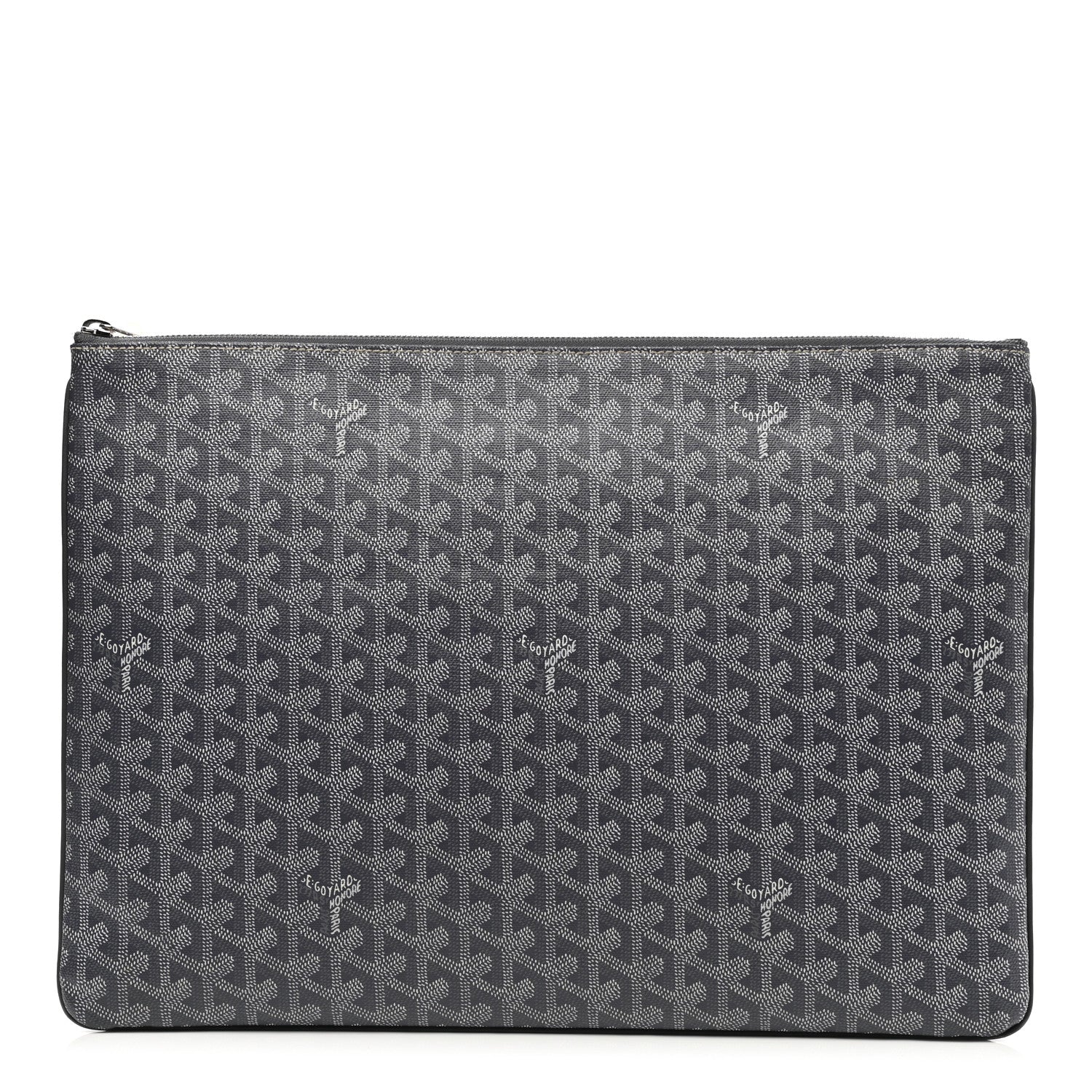 Goyard Goyardine Senat Pochette GM Grey 1 of 10