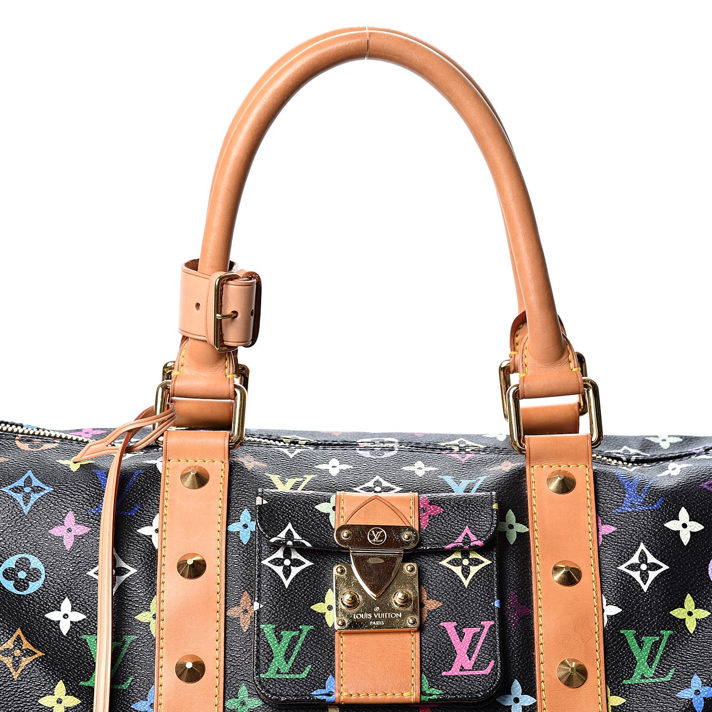 Monogram Multicolor Keepall 45 Black