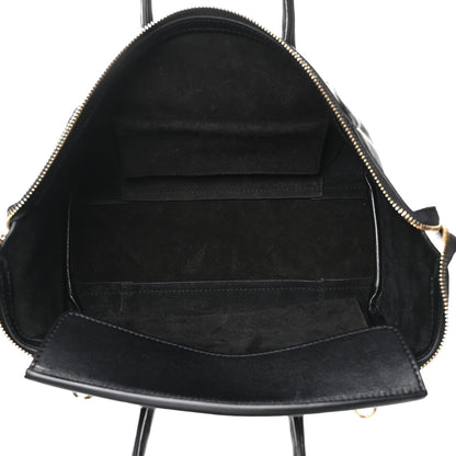 Celine Supple Shiny Lambskin Little New Luggage Black 5 of 10