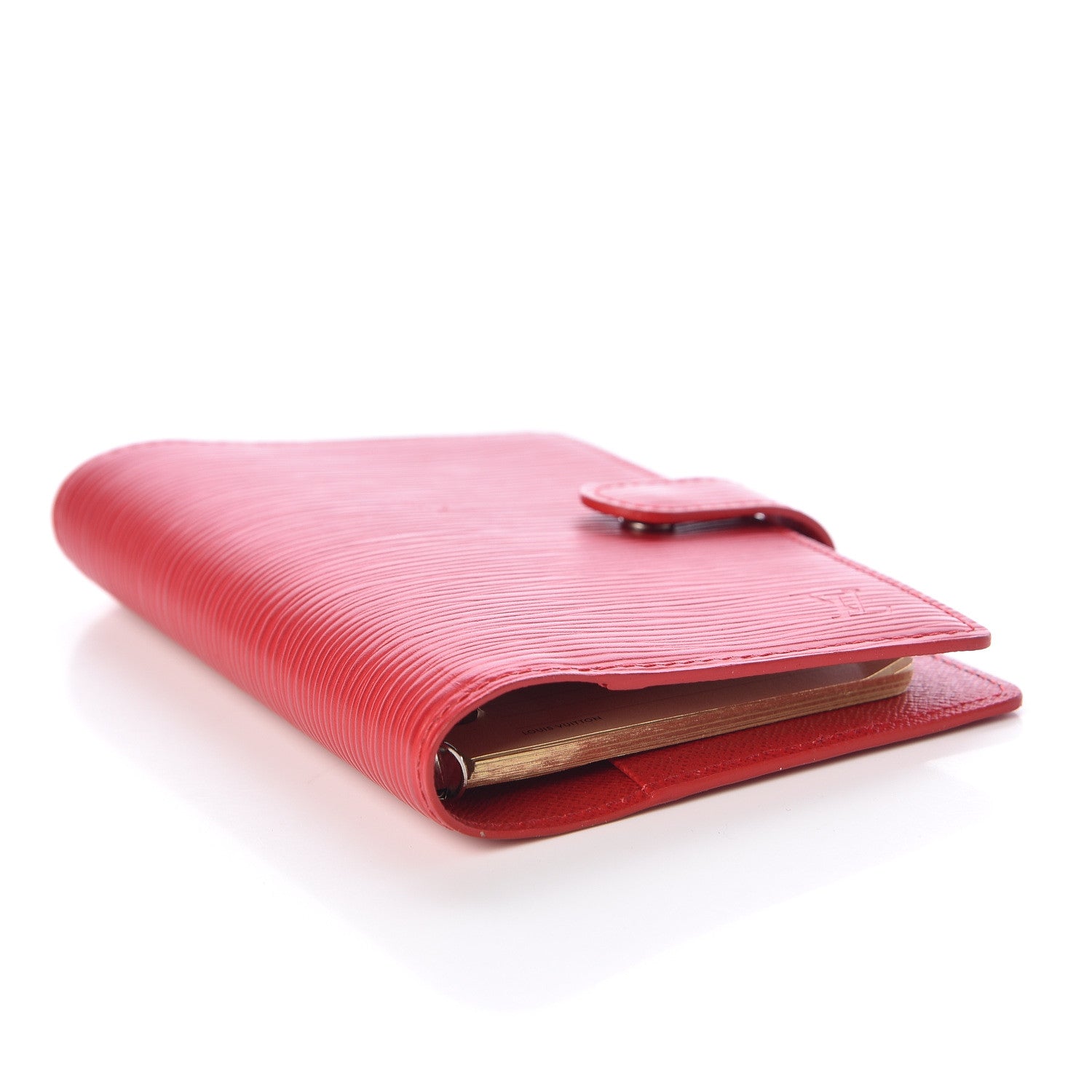Louis Vuitton Epi Small Ring Agenda Cover Rouge 4 of 11