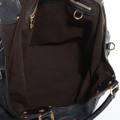 Louis Vuitton Mahina L Black 5 of 7