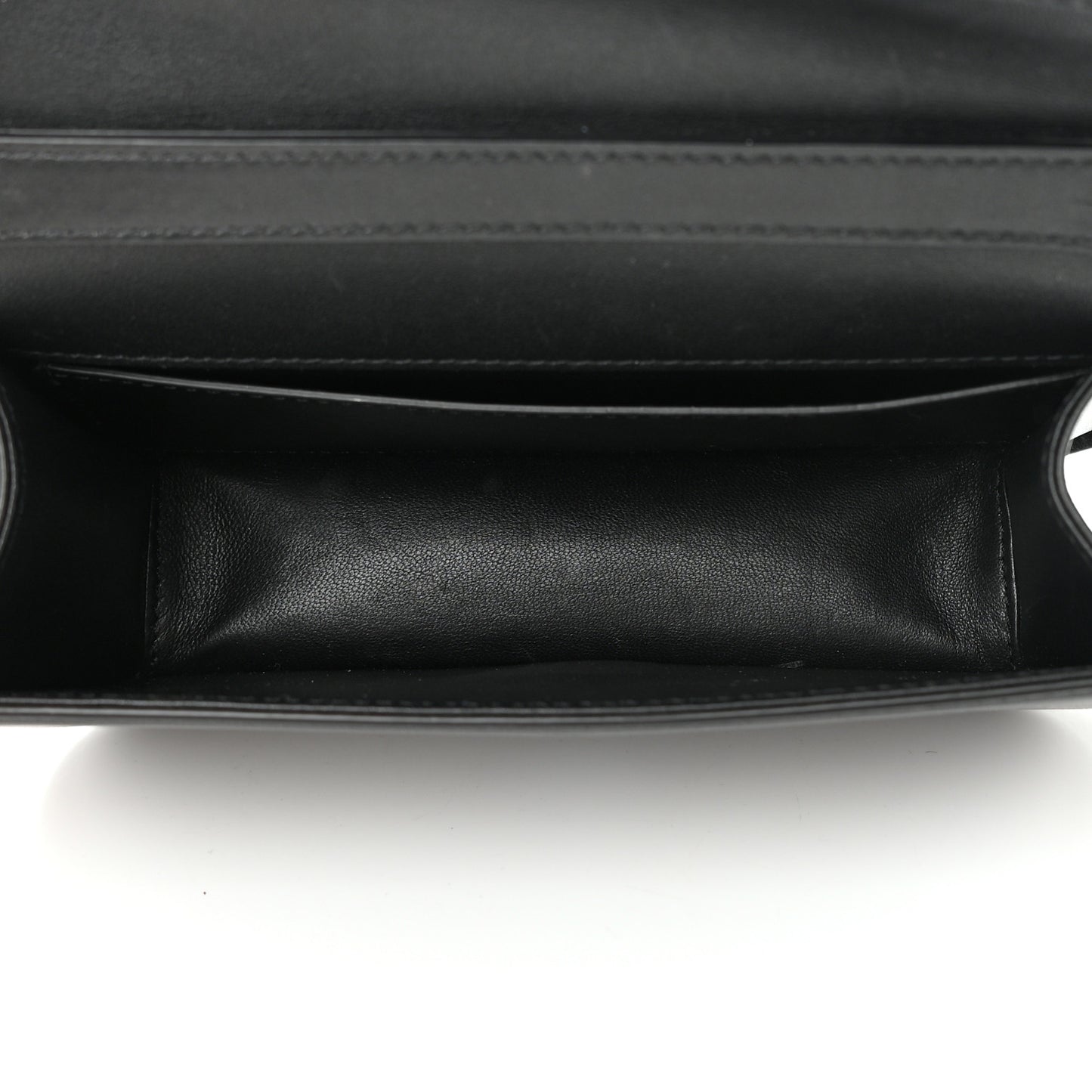 Calfskin Monochrome Vlogo Mini Loco Crossbody Bag Black