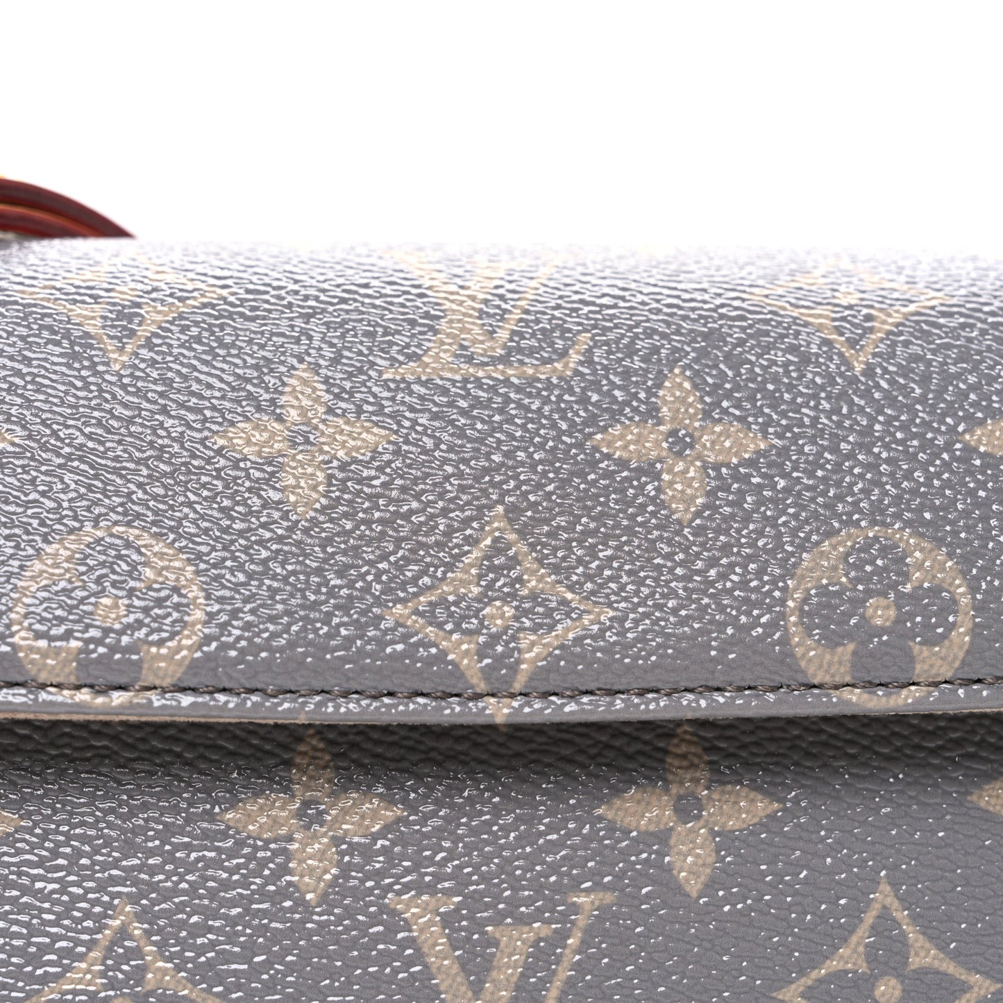 Monogram Ivy Wallet On Chain Trianon Gray