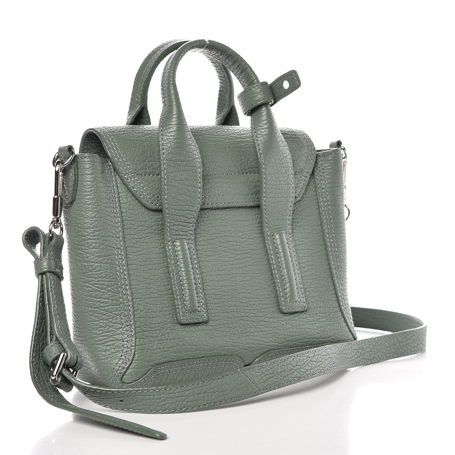 3.1 Phillip Lim 3.1 Textured Calfskin Mini Pashli Satchel Agave 4 of 8