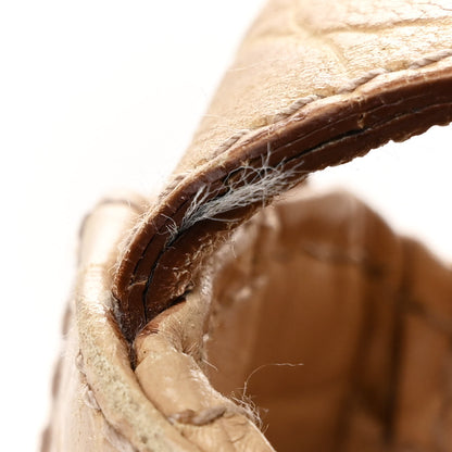 Salvatore Ferragamo Alligator Hobo Cream 12 of 14