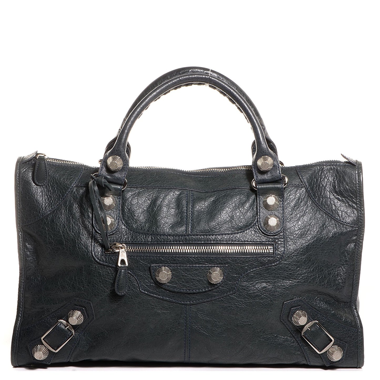 Agneau Giant 21 Silver Hardware Work Anthracite