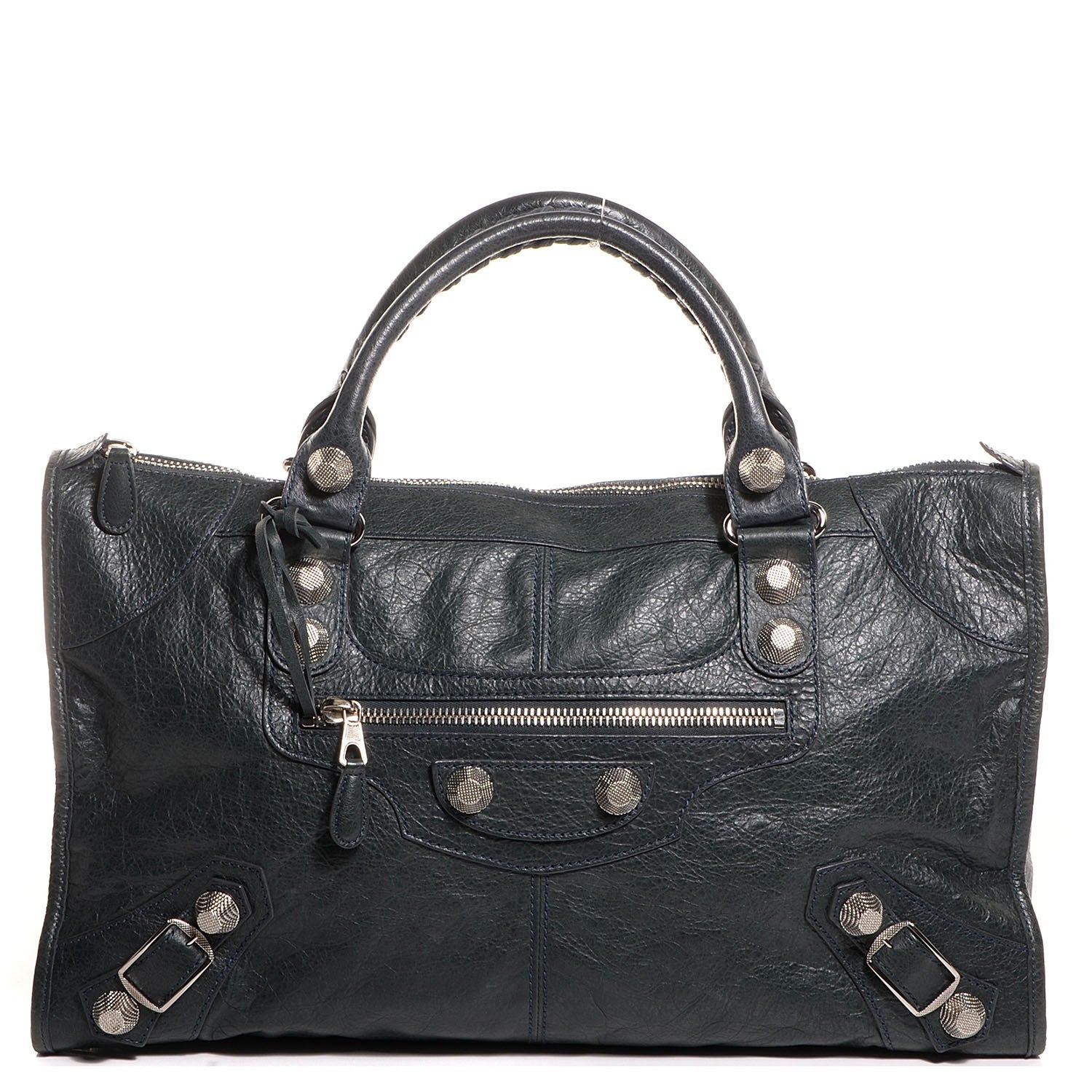 Balenciaga Agneau Giant 21 Silver Hardware Work Anthracite 1 of 11
