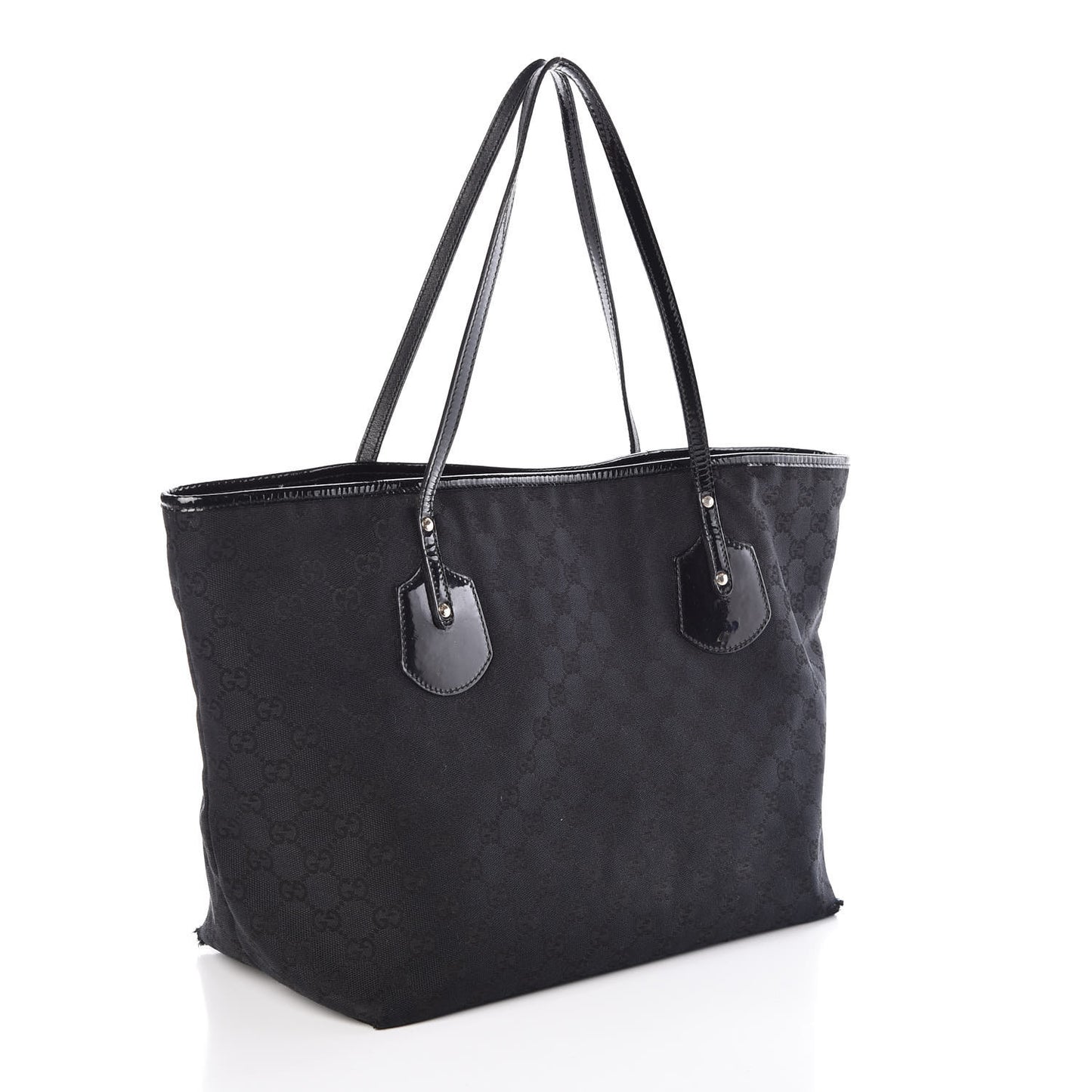 Patent Monogram Small Jolie Tote Black
