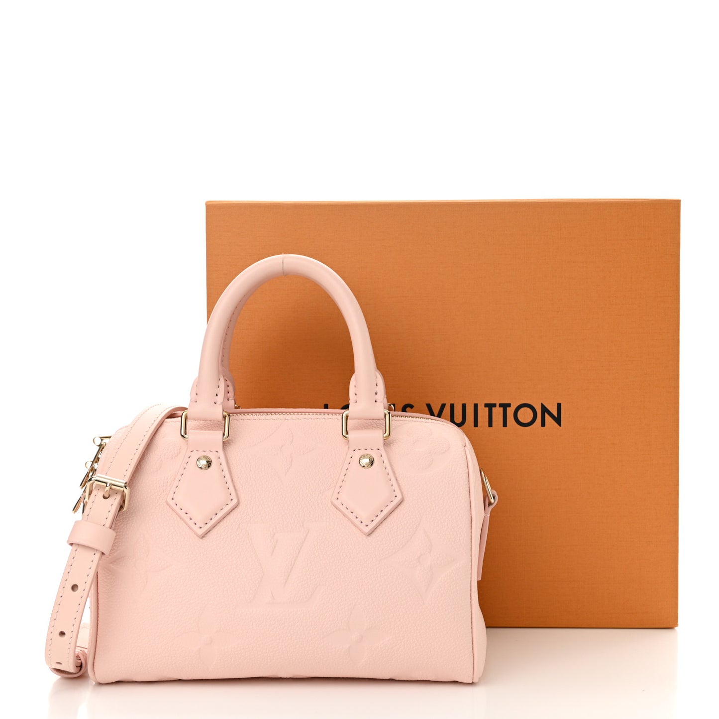 Empreinte Monogram Giant Speedy Bandouliere 20 Pink Opale