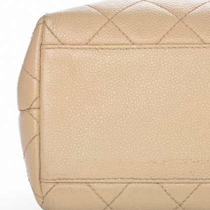 Chanel Caviar Quilted Jumbo Kelly Flap Beige Clair 13 of 19