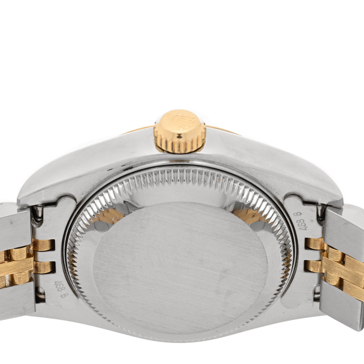 Stainless Steel 18K Yellow Gold Diamond 26mm Oyster Perpetual Datejust Watch Silver 79173
