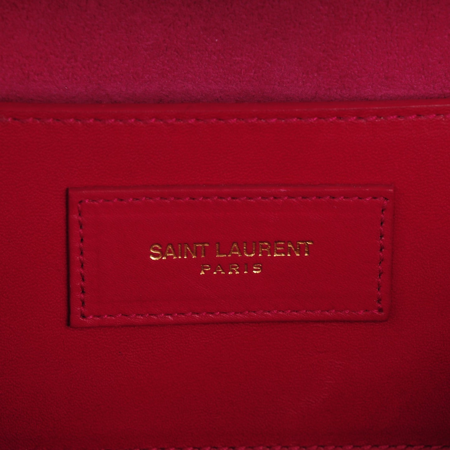Calfskin Classic Baby Duffle Fuchsia