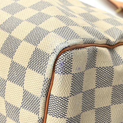 Louis Vuitton Damier Azur Speedy Bandouliere 35 9 of 9