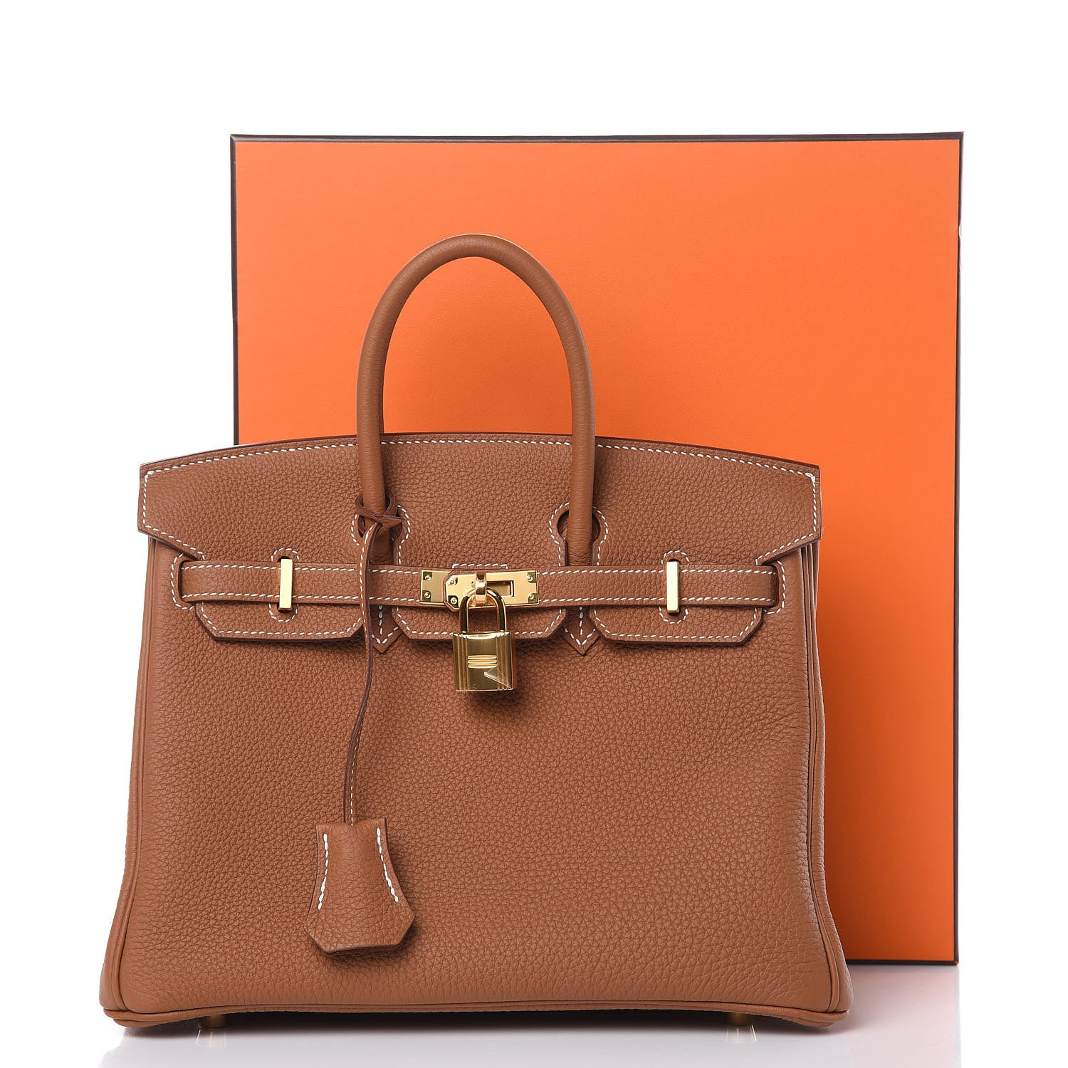 Hermes Togo Birkin 25 Gold 30 of 30