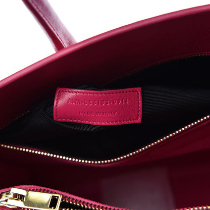 Saint Laurent Calfskin Small Sac De Jour Bubblegum 6 of 10
